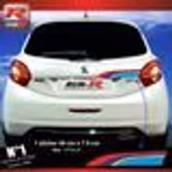 Stickers - PEUGEOT - 208 - Pack autocollants - Couleur Bleu/Marine/Jaune/Rouge - 2 logos Run-R inclus