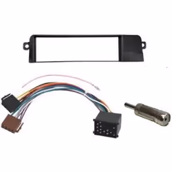 Kit Adaptateur Autoradio 1Din BMW Serie 3 E46 - Noir - Changer lautoradio dorigine - Voiture