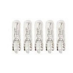 5 Ampoules T5 - 12V 1.2W W2x4.6d - Wedgebase - clignotant et tableau de bord - ADNAuto