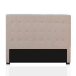 Tête de lit capitonnée - PREMIUM - 180cm - Beige - Moderne - Adaptée pour un couchage 180x200cm