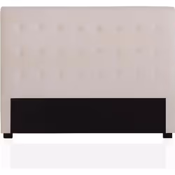 Tête de lit capitonnée Premium Velours 180cm Beige