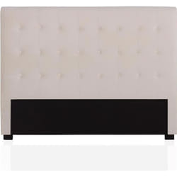 Tête de lit capitonnée Premium Velours 180cm Beige