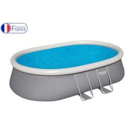 Bâche à bulles ovale 682x311cm pour piscine Fast Set 732x366x122cm - Bestway