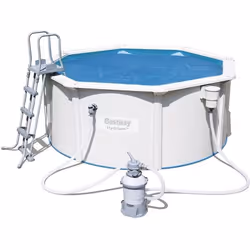 Bache solaire ronde pour piscine hors sol Hydrium 305 x 120 cm - BESTWAY - 295 cm - Bleu - 165 gr/m2