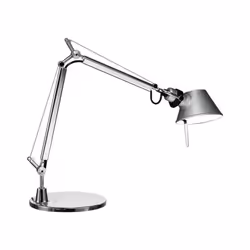 Lampe de bureau LED Tolomeo Micro - ARTEMIDE - H37cm - Aluminium anodisé