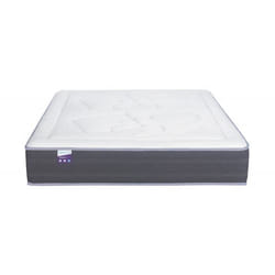 Matelas Ressort Merinos EasyBed N°1 140x190 cm Blanc - Ferme - Ressorts ensachés - Coutil Strecth 100% polyester