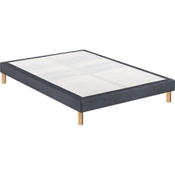 Sommier Merinos PENCIL MORPHO 5Z 140x200 Gris Anthracite Chiné