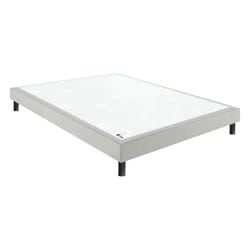 Sommier Epeda CONFORT FERME DECO NATURE 160x200 Chiné Naturel Lattes