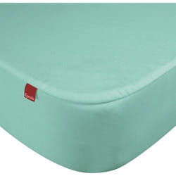 Epeda - Drap housse protège matelas imperméable 2 en 1 émeraude 80x190/200