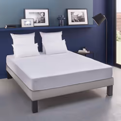 Le protège matelas Bultex coton doux bonnet extensible 20 à 30 cm est compatible avec la majorité des matelas du marché. Sa f ...