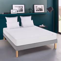 Le protège matelas Bultex grand confort absorbant bonnet extensible de 20 à 30 cm est compatible avec la majorité des matelas ...