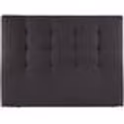 Tête de lit - BULTEX - Telica - 180 cm - Gris fumé - Structure bois - Garnissage mousse