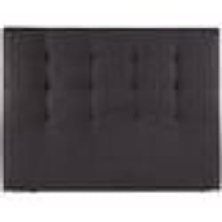 Tête de lit - BULTEX - Telica - 180 cm - Gris fumé - Structure bois - Garnissage mousse