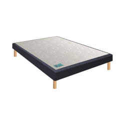 Sommier Merinos stylo Bleu Nuit 080x200 cm