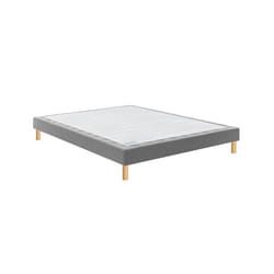 Sommier Bultex CONFORT MEDIUM MEDIANO 160x200 Trame gris clair Lattes