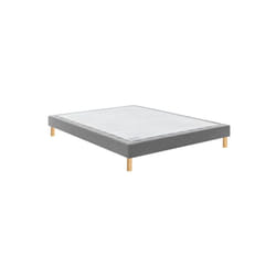 Sommier Bultex CONFORT MEDIUM MEDIANO 80x200 Jersey Gris foncé Lattes