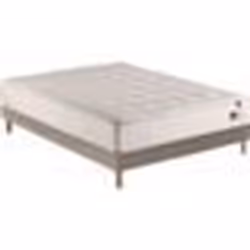 Ensemble matelas et sommier Epeda BEAU-DORMIR TAUPE 160x200 cm IC1682616020000