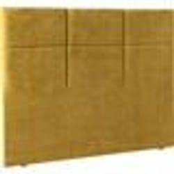 EPEDA Tête de lit Carre Chic 160cm chenillé ocre