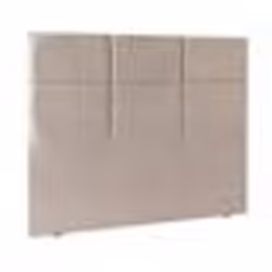 EPEDA Tête de lit Carre Chic 200cm tissé taupe