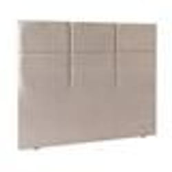 EPEDA Tête de lit Carre Chic 200cm tissé taupe