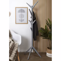 Pakita - Portemanteau Arbre sur Pieds Gris - Gris