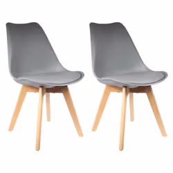 Altobuy 3663738014090, Simili-cuir, Gris, Polypropylène, Bois, Intérieure, Medaline