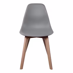 Melya - Lot de 2 Chaises Scandinaves Grises - Gris - Vue supplémentaire 6