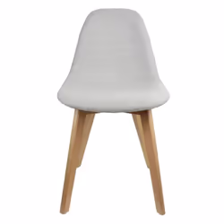 MEDYNA - Lot de 2 Chaises Scandinaves Grises - Vue supplémentaire 4