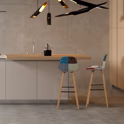 PATCHWORK - Lot de 2 Tabourets de Bar Scandinaves