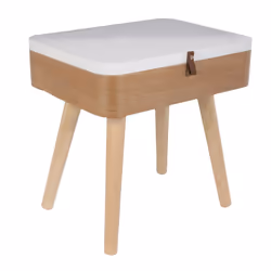 Altobuy 3663738015127, Table de chevet, Bois, 400 mm, 300 mm, 510 mm, 3,4 kg