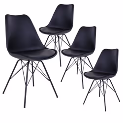 Altobuy 3663738015820, Plastique, Noir, Métal, Métal, Intérieure, Haga