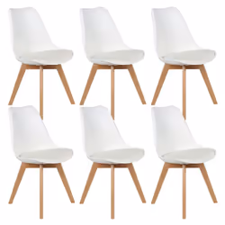 Altobuy 3663738016537, Simili-cuir, Blanc, Bois, Bois, Intérieure, Medaline