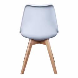MEDALINE - Lot de 6 Chaises Scandinaves Blanches - Vue supplémentaire 5