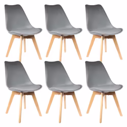 Altobuy 3663738016575, Simili-cuir, Gris, Bois, Bois, Intérieure, Medaline