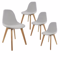 Altobuy 3663738016629, Tissu, Gris, Bois, Bois, Intérieure, Medyna
