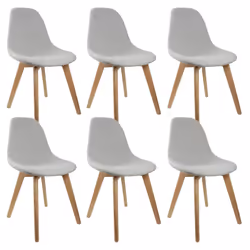 Altobuy 3663738016636, Tissu, Gris, Bois, Bois, Intérieure, Medyna