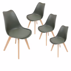 Altobuy 3663738016933, Simili-cuir, Vert, Bois, Bois, Intérieure, Medaline