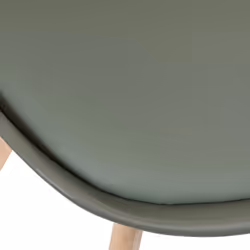 Medaline - Lot de 4 Chaises Scandinaves Kaki - Vert - Vue supplémentaire 6