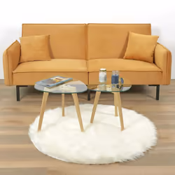 Altobuy - roch - Lot de 2 Tables Basses Gigognes Verre Trempé - Transparent - Vue supplémentaire 7