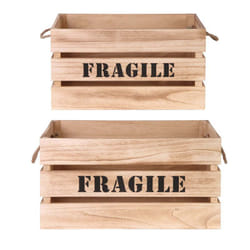Altobuy - kori - Lot de 2 Cagettes Gigognes Naturelles - Naturel