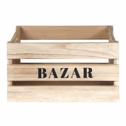 Altobuy - bazar - Lot de 3 Cagettes Gigognes Naturelles - Naturel