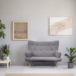 Altobuy 3663738018012 canapé 2 siège(s) Gris