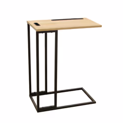 Altobuy 3663738018128, Table basse, Forme arrondie, Marron
