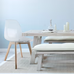 OKOA - Lot de 2 Chaises Transparentes