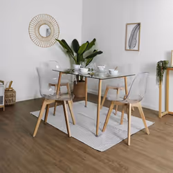 OKOA - Lot de 2 Chaises Transparentes - Vue supplémentaire 7
