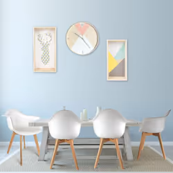Travis - Lot de 2 Fauteuils Assises Blanches - Blanc