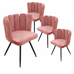 Altobuy 3663738019132, Velours, Rose, Métal, Métal, Intérieure, Charlotte