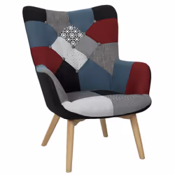 Altobuy 3663738019590, Fauteuil, Tissu, Federica, 720 mm, 800 mm, 990 mm
