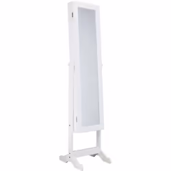 Armoire à Bijoux sur Pieds Avec Miroir Elyane. Un meuble élégant qui a tout pour plaire. Rangez et accédez facilement à tous ...