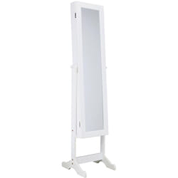 Altobuy - elyane - Armoire à Bijoux sur Pieds Avec Miroir